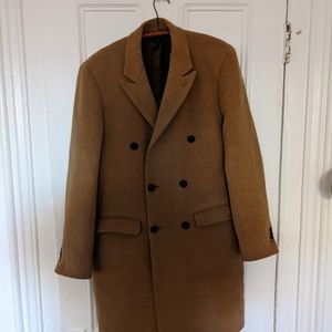 Scotch and Soda Double breasted Tan Camel Colored